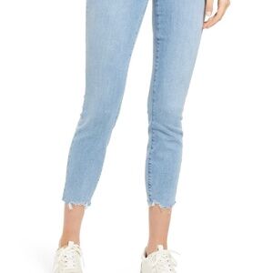 Paige Verdugo Raw Hem Crop Skinny Jean